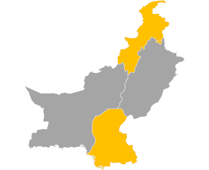 Download editable map of Pakistan